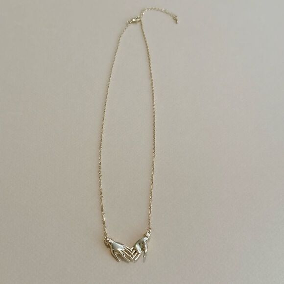 Boho hand chain necklace M817 - Picture 2 of 4